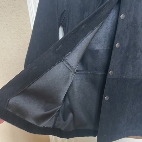 Jane Ashley button up leopard collar shirt size medium - Picture 5 of 5